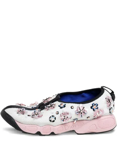 Pre-owned Dior 2014 Embellished Sneakers