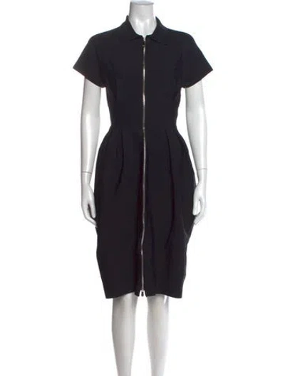 Pre-owned Dior 2014 Knee-length Dress In Black