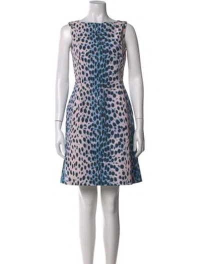 Pre-owned Dior 2014 Knee-length Dress In Multi