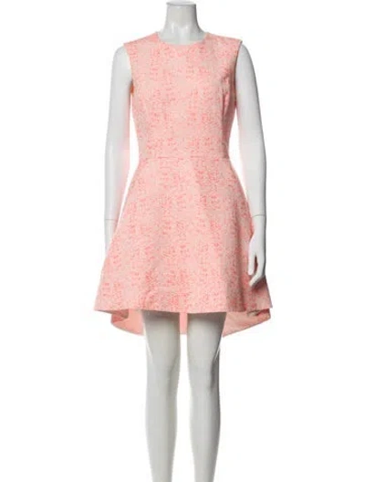 Pre-owned Dior 2014 Knee-length Dress In Orange