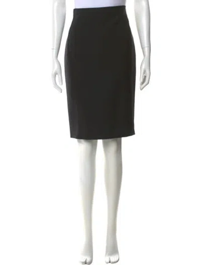 Pre-owned Dior 2014 Knee-length Skirt In Black