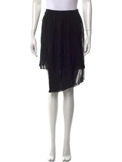 Pre-owned Dior 2014 Knee-length Skirt In Black