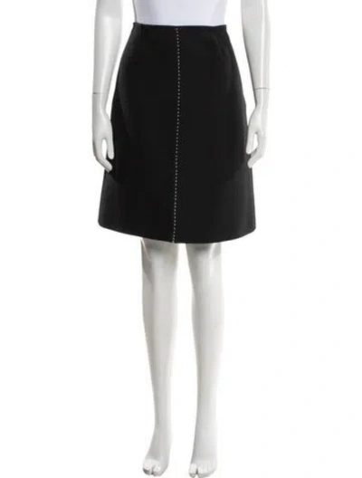 Pre-owned Dior 2014 Knee-length Skirt In Black
