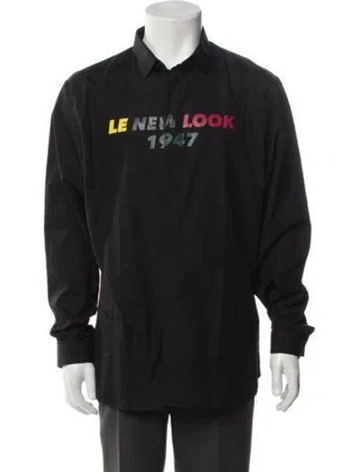 Pre-owned Dior 2014 Le New Look 1947 Shirt In Black