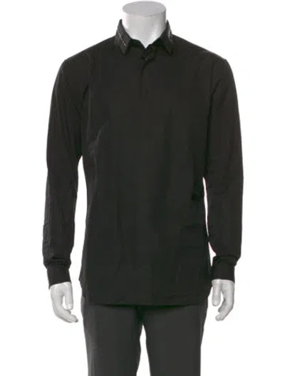Pre-owned Dior 2014 Long Sleeve Dress Shirt In Black