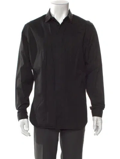 Pre-owned Dior 2014 Long Sleeve Shirt In Black