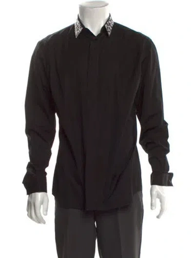 Pre-owned Dior 2014 Long Sleeve Shirt In Black