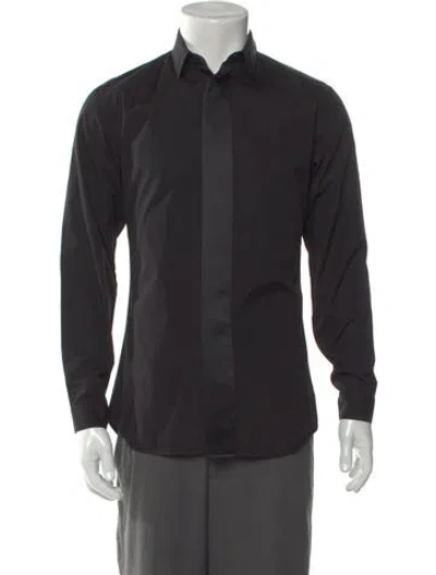 Pre-owned Dior 2014 Long Sleeve Shirt In Black