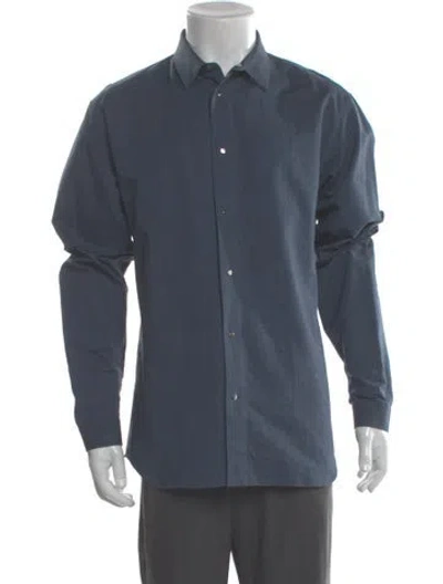 Pre-owned Dior 2014 Long Sleeve Shirt In Gray