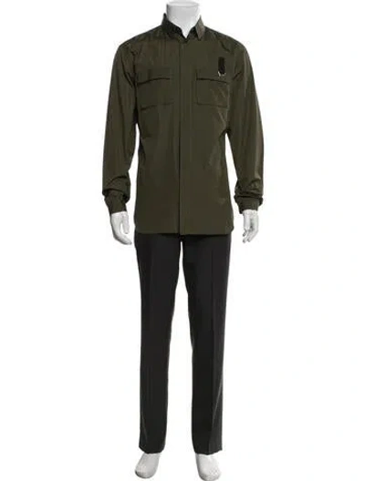 Pre-owned Dior 2014 Long Sleeve Shirt In Green