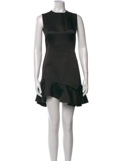Pre-owned Dior 2014 Mini Dress In Black