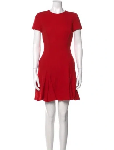 Pre-owned Dior 2014 Mini Dress In Red