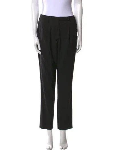 Pre-owned Dior 2014 Straight Leg Pants In Black