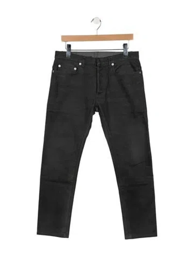 Pre-owned Dior 2014 Straight-leg Jeans In Blue