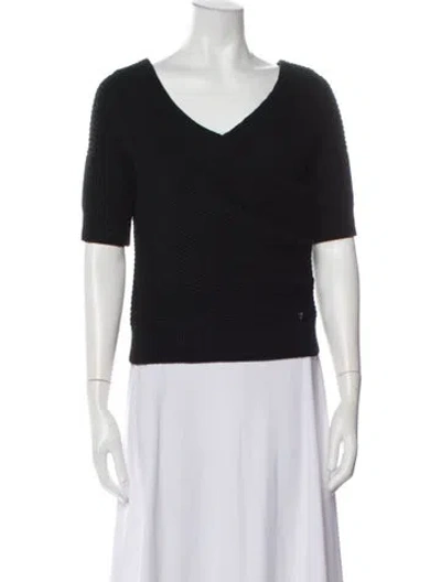 Pre-owned Dior 2015 Cashmere Sweater In Black