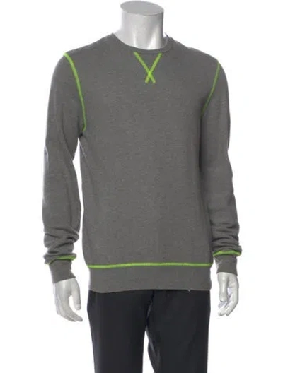 Pre-owned Dior 2015 Crew Neck Sweatshirt In Grey