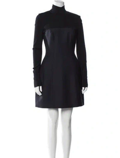 Pre-owned Dior 2015 Knee-length Dress In Blue
