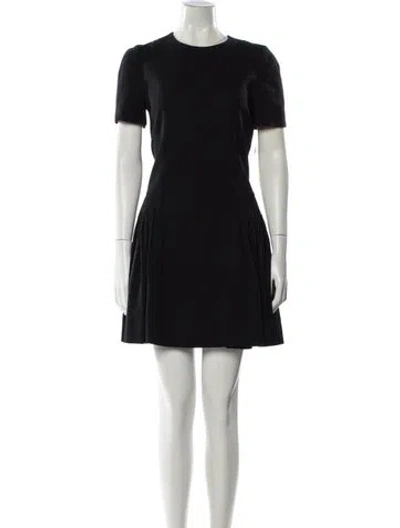 Pre-owned Dior 2015 Mini Dress In Black