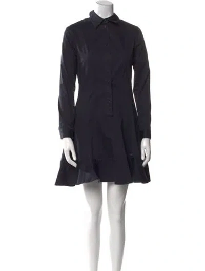 Pre-owned Dior 2015 Mini Dress In Blue