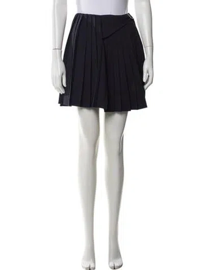 Pre-owned Dior 2015 Mini Skirt In Blue