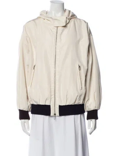 Pre-owned Dior 2015 Silk Jacket In Neutral