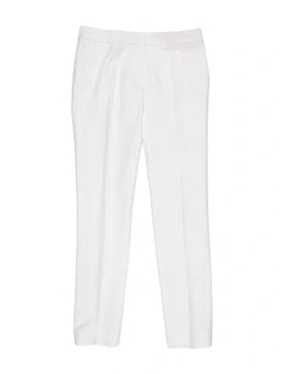 Pre-owned Dior 2015 Skinny Leg Pants In White