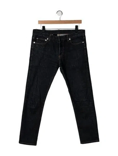 Pre-owned Dior 2015 Straight-leg Jeans In Black