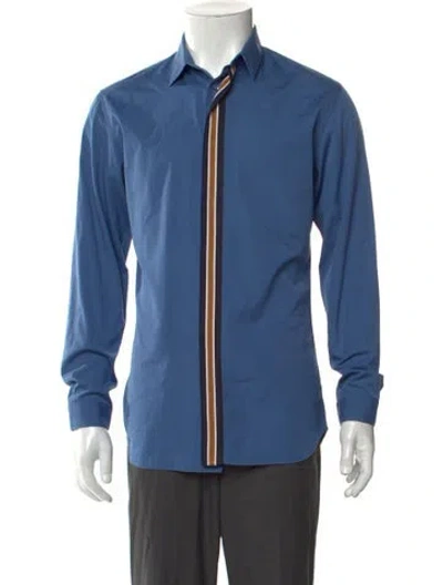 Pre-owned Dior 2015 Striped Shirt In Multi