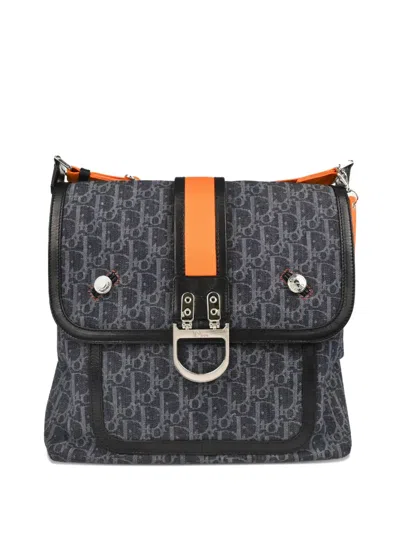Pre-owned Dior 2015 Trotter Monogram Shoulder Bag