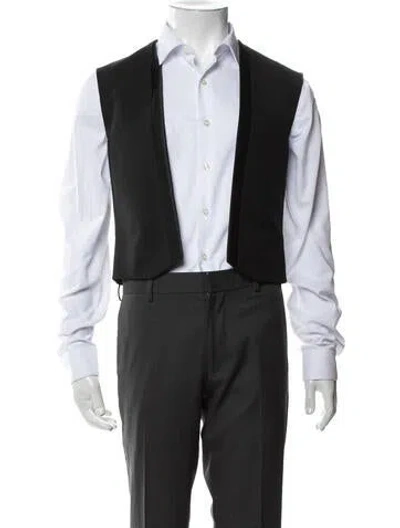 Pre-owned Dior 2015 Wool Suit Vest In Black