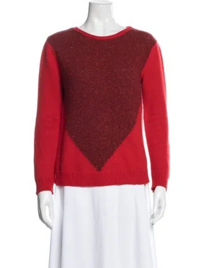 Pre-owned Dior 2015 Wool Sweater In Red