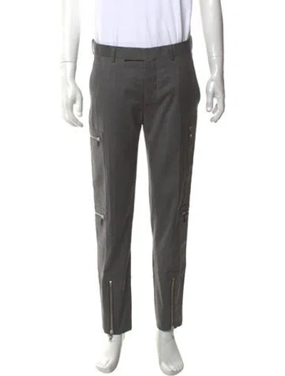 Pre-owned Dior 2016 Cargo Pants In Grey