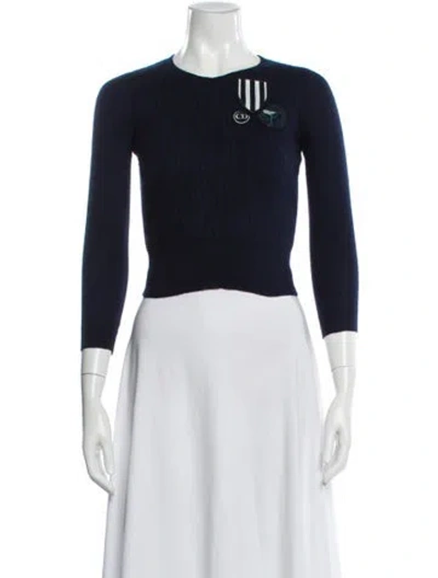 Pre-owned Dior 2016 Cashmere Sweater In Black
