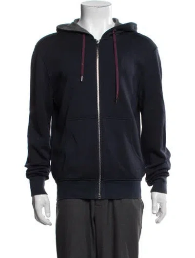 Pre-owned Dior 2016 Crew Neck Hoodie In Blue