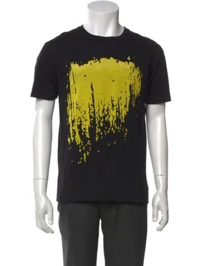 Pre-owned Dior 2016 Graphic Print T-shirt In Black