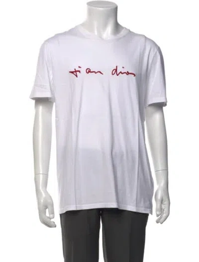 Pre-owned Dior 2016 Graphic Print T-shirt In Neutral