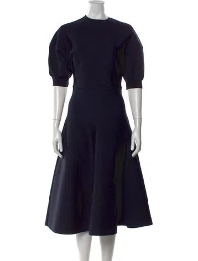 Pre-owned Dior 2016 Midi Length Dress In Blue