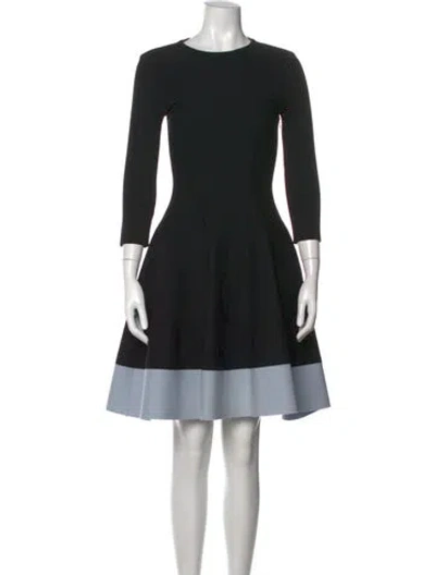 Pre-owned Dior 2016 Mini Dress In Black