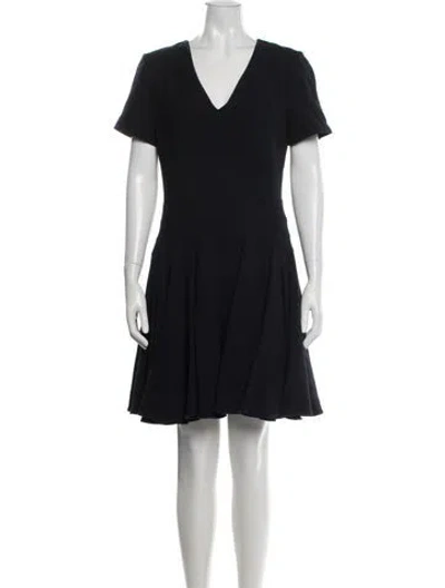 Pre-owned Dior 2016 Mini Dress In Blue