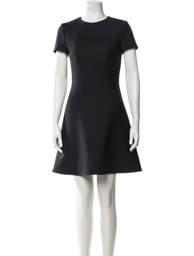 Pre-owned Dior 2016 Mini Dress In Blue