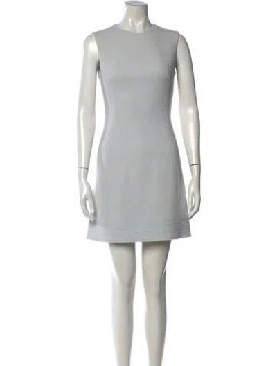 Pre-owned Dior 2016 Mini Dress In Grey