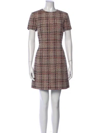 Pre-owned Dior 2016 Mini Dress In Neutral
