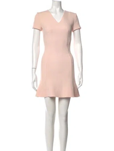 Pre-owned Dior 2016 Mini Dress In Pink