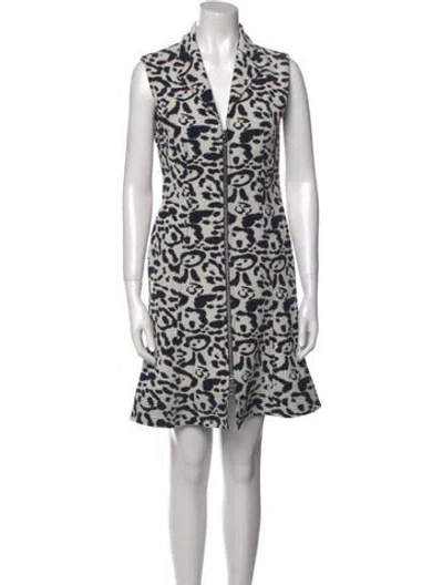 Pre-owned Dior 2016 Mini Dress W/ Tags In Neutral
