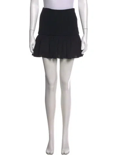 Pre-owned Dior 2016 Mini Skirt In Black