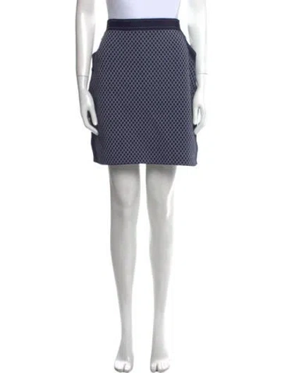 Pre-owned Dior 2016 Mini Skirt In Blue