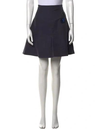 Pre-owned Dior 2016 Mini Skirt In Blue