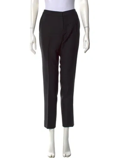 Pre-owned Dior 2016 Straight Leg Pants In Black