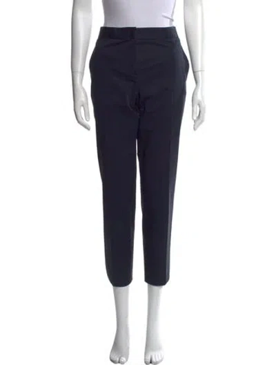 Pre-owned Dior 2016 Straight Leg Pants In Blue