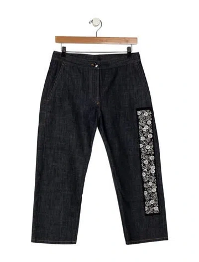 Pre-owned Dior 2016 Wide Leg Jeans In Blue